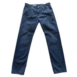 Adriano Goldschmeid The Graduate Tailored Leg Men’s Black Corduroy Pants Size 34